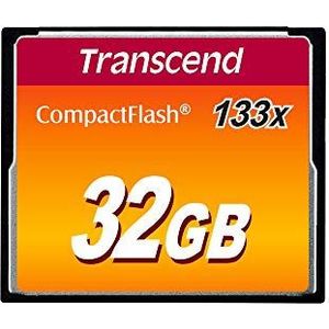 Transcend 32 GB geheugenkaart CompactFlash (CF) UDMA 4 133x TS32GCF133
