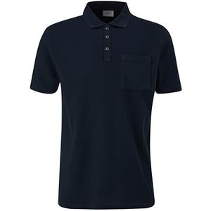 s.Oliver 2143936 Poloshirt voor heren met borstzak, 5978