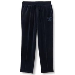 Emporio Armani Emporio Armani Herenbroek van chenille, jacquard, met pintuck-details en gewaagd logo, joggingbroek voor heren (1 stuk), Marinier