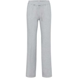 BRAX Style.farina Pure Linen Quality damesbroek, 09 Grijs Melange, Taille 27 / lengte 34