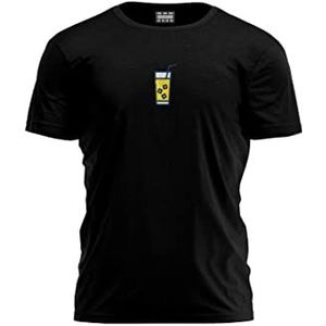Bona Basics Bdtsbi-100345 T-shirt voor heren, zwart.