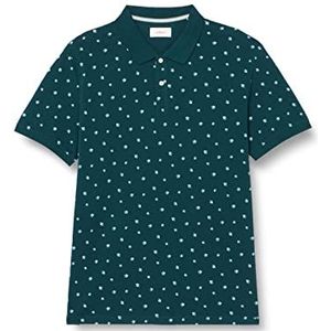 s.Oliver Poloshirt met korte mouwen voor heren, Groen