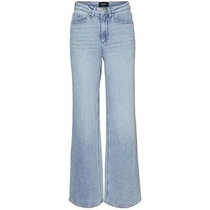 Vero Moda VMTESSA HR RA339 GA NOOS dames rechte jeans lichtblauw denim 28/34 lichtblauw denim 28W / 34L, Lichtblauwe denim.