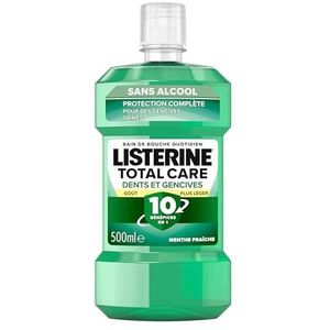 Listerine | Bain de Bouche Total Care Dents et Gencives (bouteille de 500 ml)