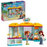 LEGO Friends 42608 De kleine accessoirewinkel, make-upset met Paisley en Candi-figuren, creatief cadeau voor meisjes en jongens vanaf 6 jaar