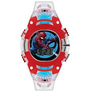 Spiderman Digitaal jongenshorloge met PU-armband SMH4000, riem, Riem