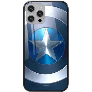 ERT GROUP Beschermhoes voor Huawei P9 origineel en officieel gelicentieerd product Marvel Captain America 027 van gehard glas, beschermhoes