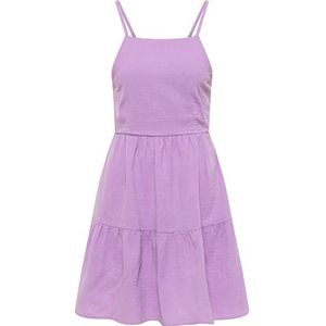 threezy Mini culotte pour femme 19323087-TH01, lilas, taille S, Mini robe slipdress, S