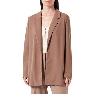 VERO MODA Vmlivamaria LS Lange Blazer Noos Damesblazer, Bruine klep