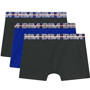 DIM Ecodim boxershorts voor jongens, verpakking van 3 stuks, blauw, nr. 5 jaar, Blauw/Nr/nr