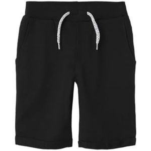 Name It Vermo Long Sweat Shorts 15 jaar, zwart.