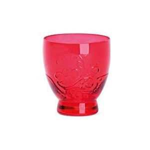 Excelsa Santa Cruz Waterglazen, glas, rood, 6 stuks