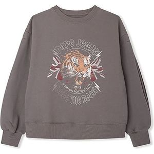 Pepe Jeans Everly sweatshirt, meisjes, 965modern grijs, 8 jaar, 965 modern grijs