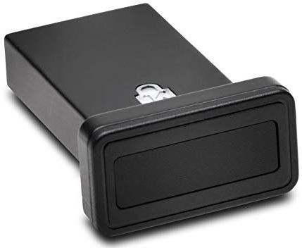 Kensington VeriMark USB-A-vingerafdruksleutel, biometrische sleutel voor de bescherming van computers, tablets, iPads en notebooks, compatibel met Windows, Chrome, macOS en iOS (K64708WW)