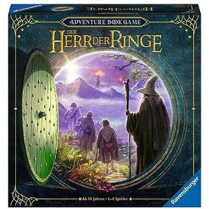 Ravensburger 27533 - De Her der Ringe - Adventure Book Game - Kooperatief strategiespel voor 1-4 spelers vanaf 10 jaar