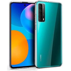 Cool siliconen beschermhoes voor Huawei P Smart 2021, transparant