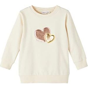 Name It Nmfblair Sweatshirt Tunic Unb Blouse Baby Meisjes, Buttercream, 86, Botercrème