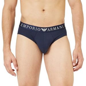 EMPORIO ARMANI Slip en coton stretch Superfine pour homme, bleu marine, taille S, Marine, S