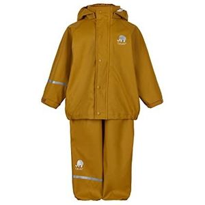 CeLaVi Basic Pu Rain Set Regenjas, uniseks, kinderen, Buckthorn Brown