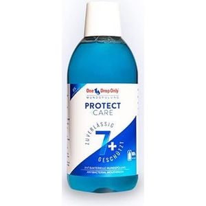 One Drop Only® Après-shampoing antibactérien « très bien protégé » – Lot de 1 x 500 ml – Lave-buccal sans alcool contre la mauvaise haleine