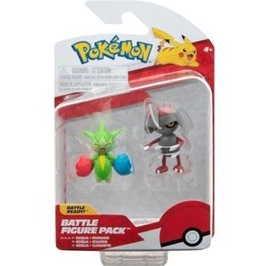 Pokémon Battle Figure 2 Pack (Pawniard & Roselia) W15