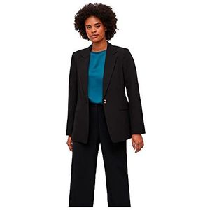 Vila Vilowny Straight Blazer - Noos Blazer voor dames, zwart.