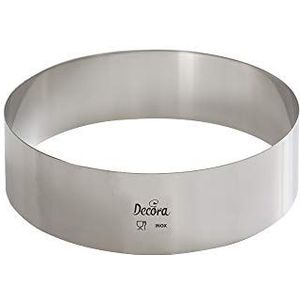 Decora 0063720 ring, roestvrij staal, Ø 20 x 4 cm, roestvrij staal, 20 x 4 cm