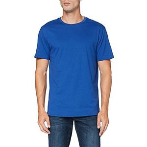 Trigema T-shirt voor heren, blauw (royal-c2c), maat S EU, koningsblauw (C2C)