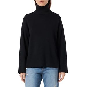 VERO MODA Vmsaba LS Ga Noos coltrui voor dames, zwart.