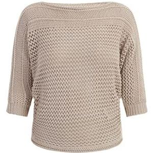 TALOON Pull en tricot pour femme 39426993-TA04, beige laineux, taille M, beige laine, M