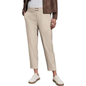 Street One A378905 Vrijetijdsbroek voor dames, Lichtbeige gemêleerd., Taille 46 / lengte 28