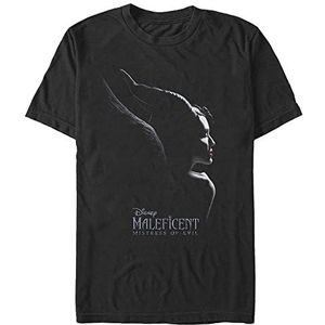 Disney Maleficent of Evil-Mistress Poster Organic à manches courtes T-shirt unisexe, Schwarz, M