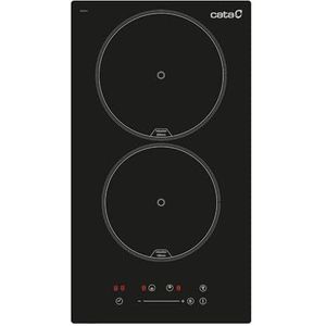 CATA - ISB 3102 BK - Inductiekookplaat - Zwart - 2 Kookzones - 9 Vermogensniveaus