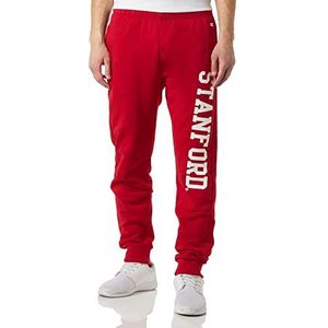 Champion Legacy College Heavy Powerblend Rib Cuff Trainingsbroek voor heren, rood (college)