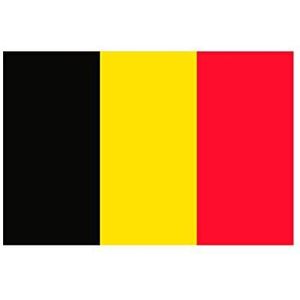 OEDIM Vlag België, Zwart Geel Rood, 85 x 150 cm