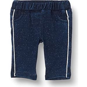 Chicco Casual broek, jeansblauw, 9 maanden, meisjes, jeansblauw, Denim Blauw