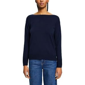 ESPRIT 994ee1i311 dames sweatshirt, 400/Navy Blauw