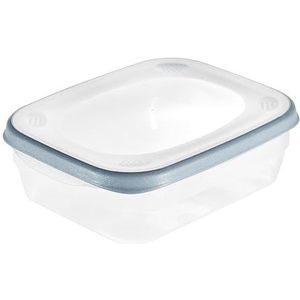 keeeper Franco voorraaddoos, stapelbaar, vaatwasmachinebestendig, 1200 ml, 20 x 15,5 x 6 cm, nordic blue