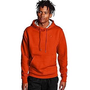 Champion Powerblend Graphic Crew Sweatshirt voor heren, Spicy oranje.