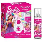 Christine Arbel BARBIE Eau de Toilette voor kinderen, meisjes, 30 ml + geurnevel, lichaam en haar, 100 ml, bloemige fruitige geur, gemaakt in Frankrijk