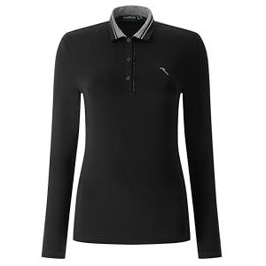 Chervò Polo Animus pour femme, noir/noir, XS