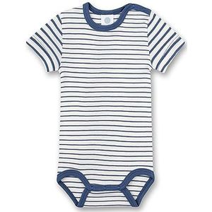 Sanetta Body, blauw, inkt, 9 maanden, babymeisje, Inkt blauw