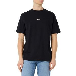 BOSS Te_ Vinyl T-Shirt Homme, Black1, XXL