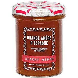 Bittere sinaasappelmarmelade – gemaakt in de Provence – gekookt met koperen ketel – buitengewone geur in de mond �– ideaal op brood – 280 g – ALBERT MÉNÈS