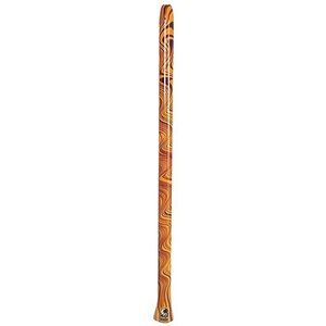 Toca DIDG-DOS Didgeridoo groot, PVC, Orange Swirl