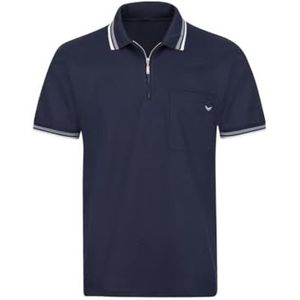 Trigema 627633 Polo, blauw (Navy 046), L heren, blauw (Navy 046), L, blauw (Navy 046)