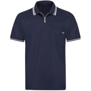 Trigema Poloshirt met ritssluiting voor heren, Navy Blauw