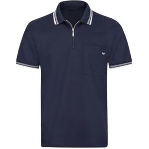 Trigema 627633 XXXL poloshirt voor heren, marineblauw (046) marineblauw (046), 3XL, marineblauw (046)