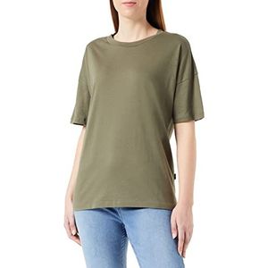 Noisy may Nmida S/S O-Neck Top Fwd Noos T-shirt voor dames, Kalamata