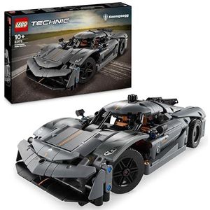 LEGO Technic Hypercar Koenigsegg Jesko Absolut grijs - bouwset - voertuig voor kinderen - modelbouw - cadeau voor autosportliefhebbers 42173